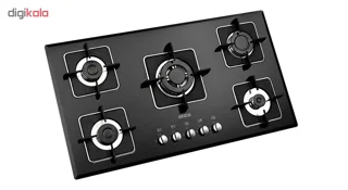 اجاق گاز صفحه‌ای پنج شعله استیل البرز مدل G5960 102756788