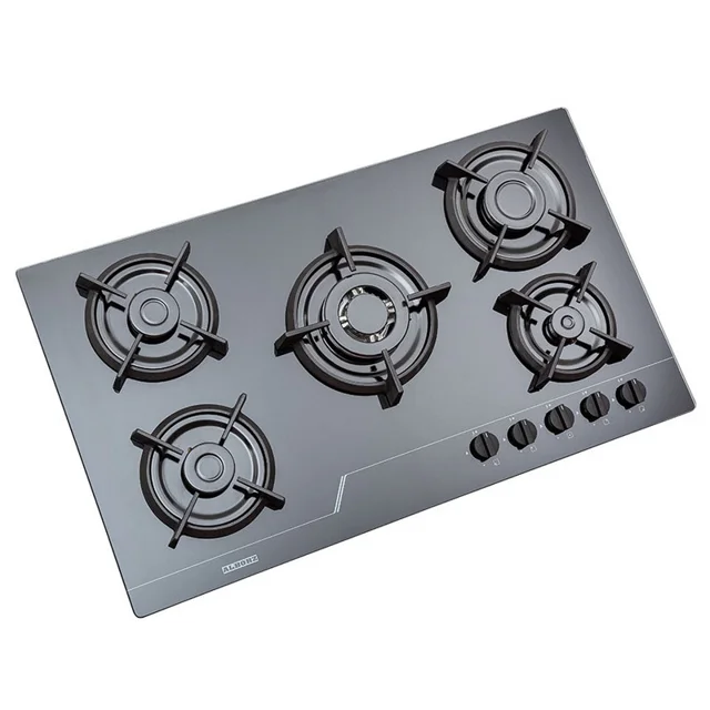 اجاق گاز صفحه‌ای پنج شعله استیل البرز مدل G5961 102756656